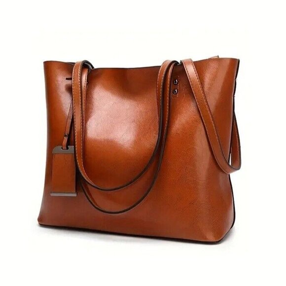 The perfect Vegan Leather Tote Shoulder Hand Bag - Picture 5 of 11